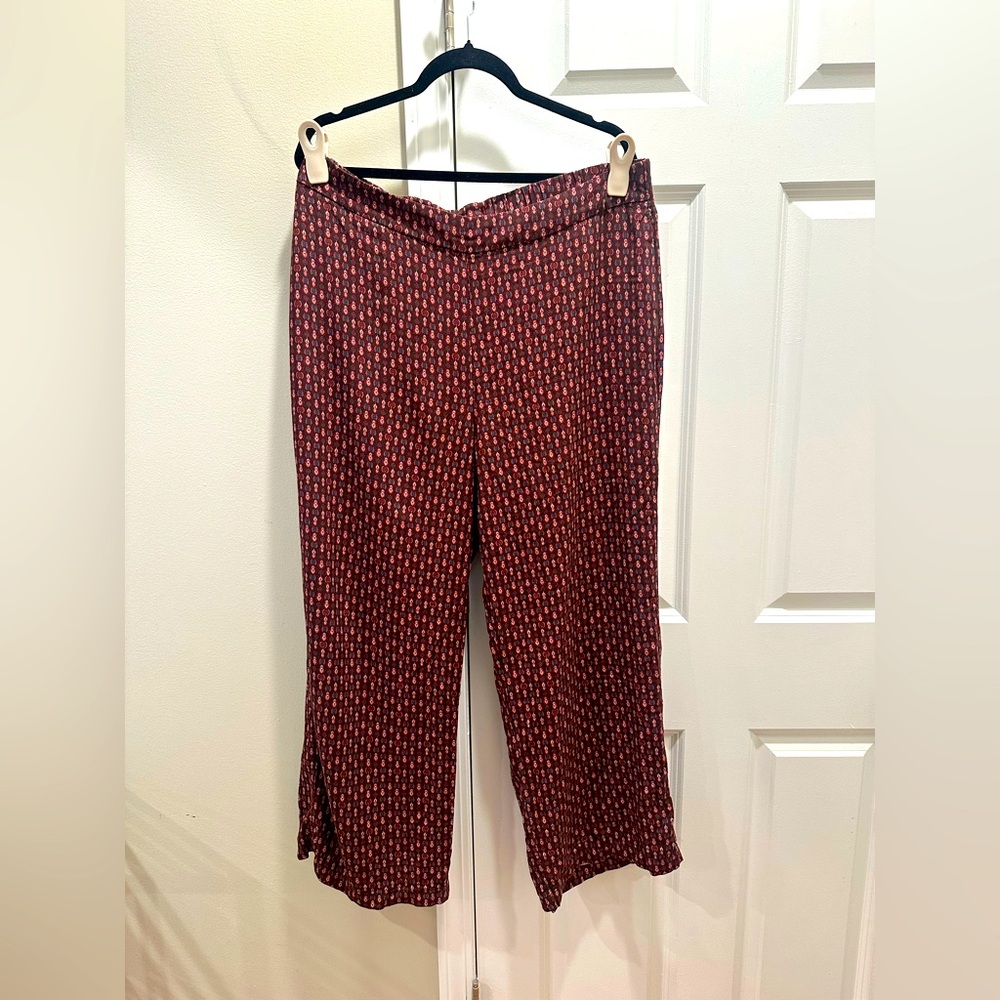 High-Waisted Playa Wide Leg Pants